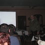 Hartmut DK9DN presented the club history with a great photo show